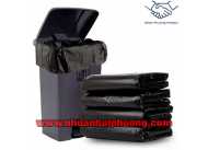 Túi nilon đựng rác màu đen chất lượng đa dạng kích thước với giá rẻ