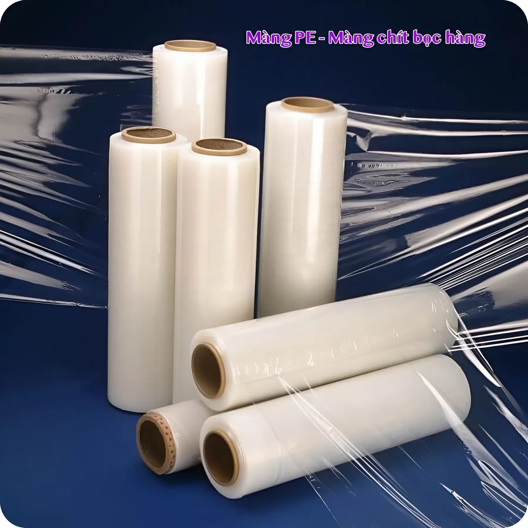 Màng PE quấn hàng công nghiệp Nhựa Nhật Phương